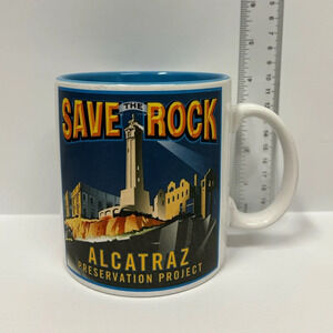 Mug Save the Rock Alcatraz Golden Gate National Park Unique Mug Swap